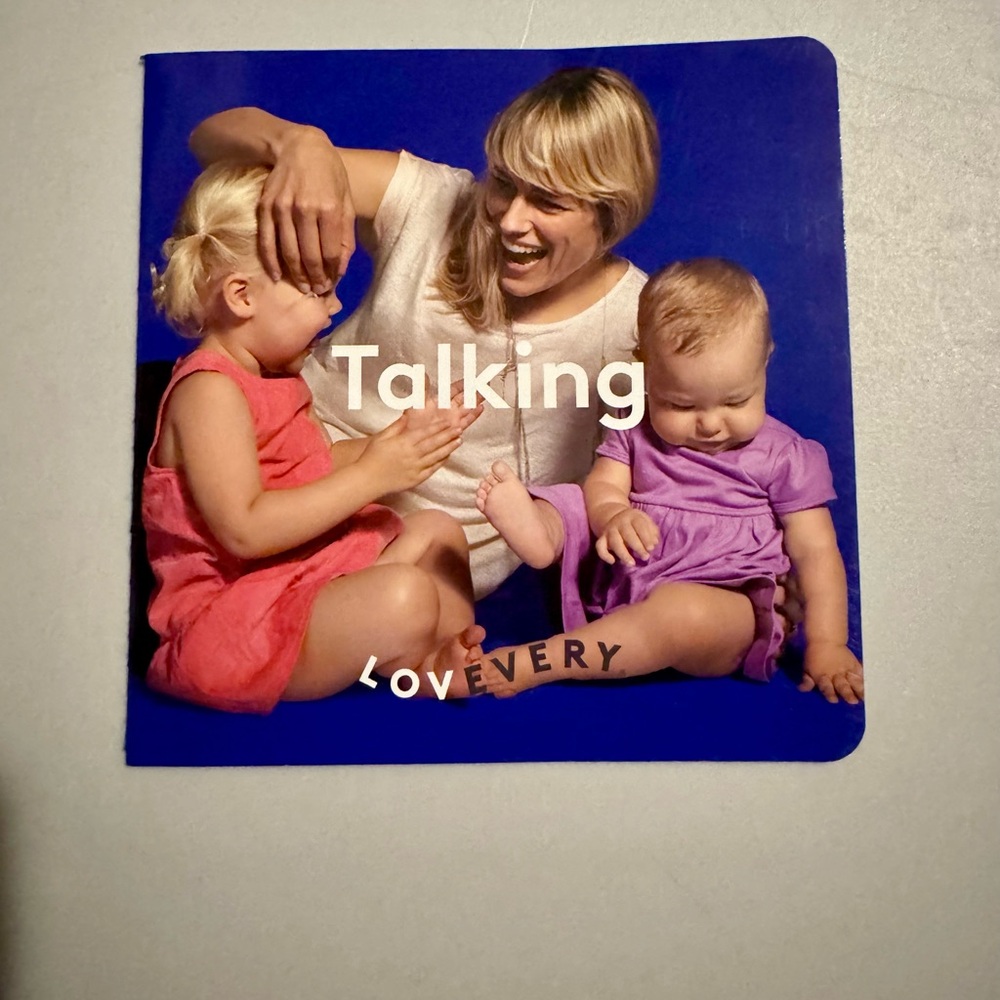 Lovevery Talking Book for Kids - Pink and Purple